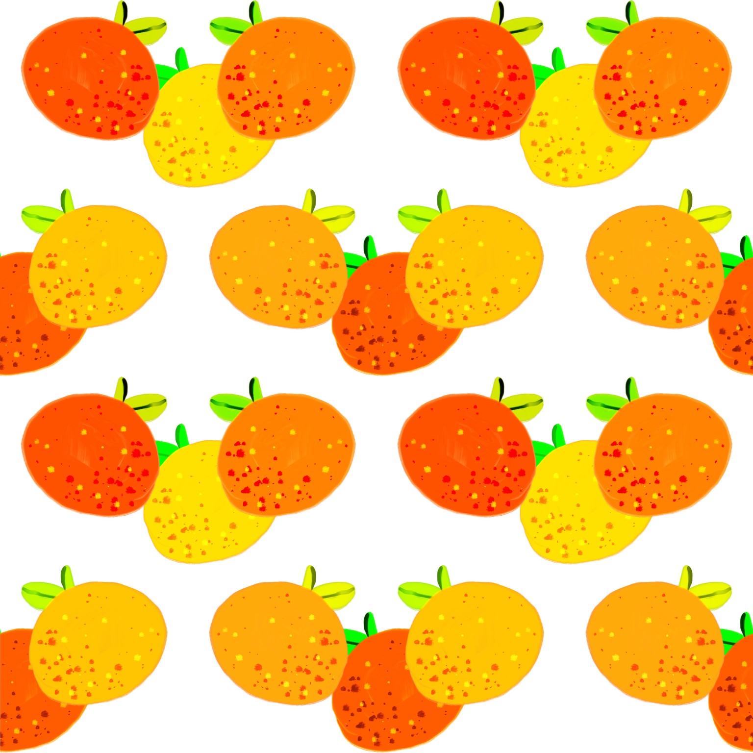 Mandarin pattern - image 2 - student project