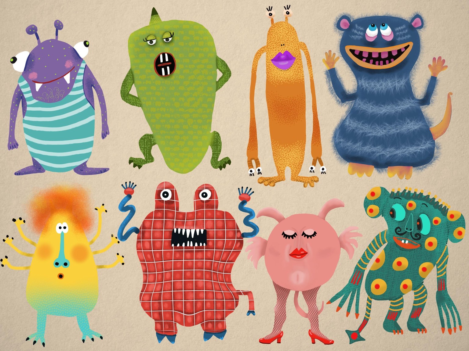 My monsters - image 1 - student project