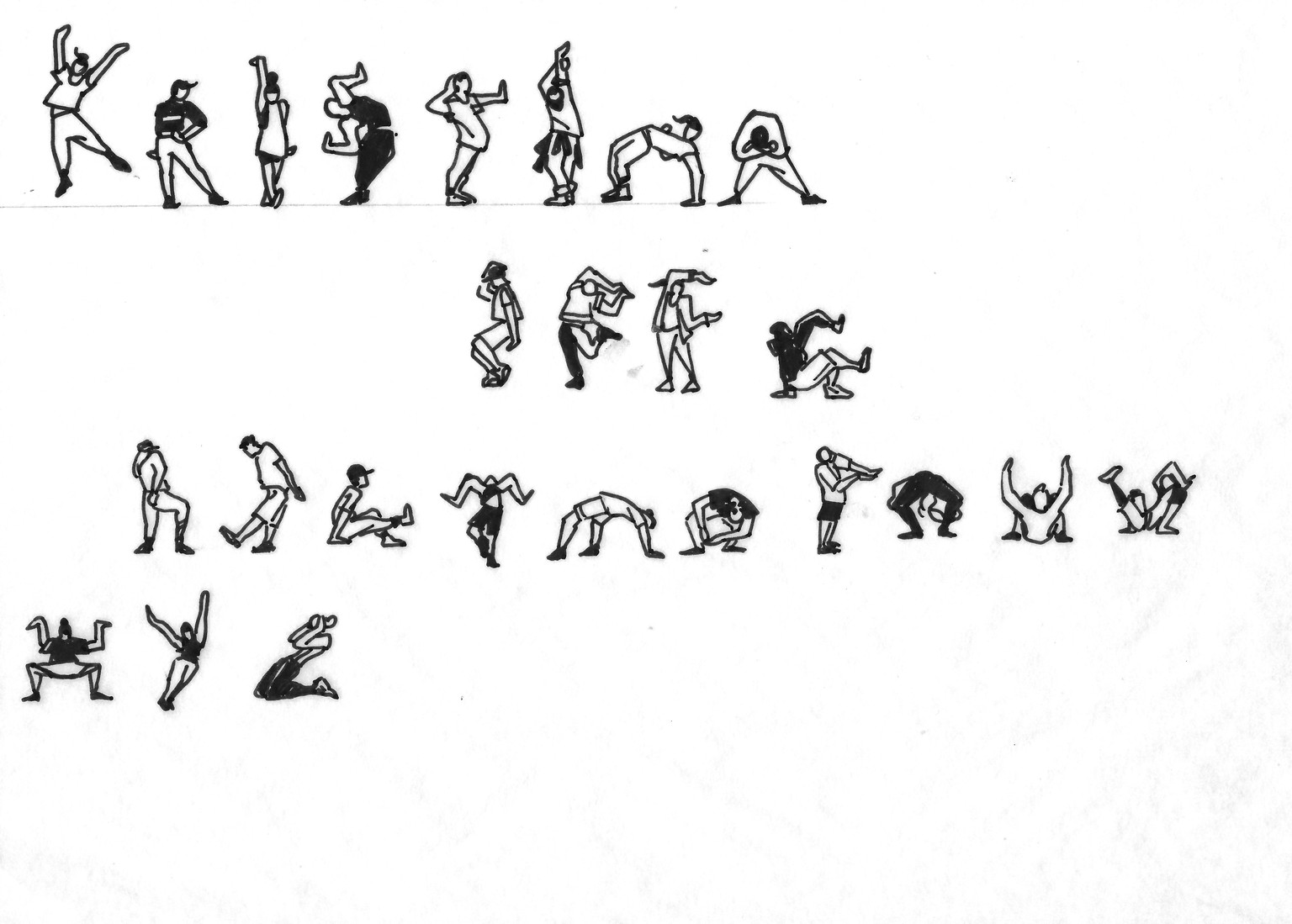 Dance Alphabet - image 8 - student project