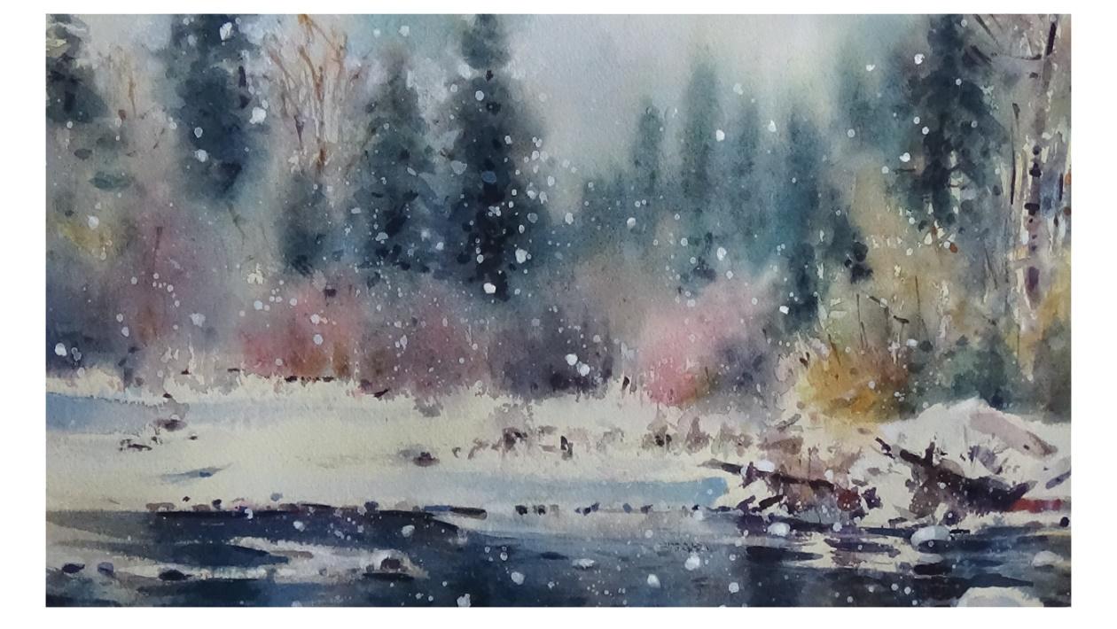 Creating Realistic Effects In Your Painting With Spattering - image 3 - student project