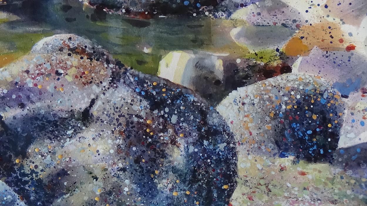 Creating Realistic Effects In Your Painting With Spattering - image 2 - student project