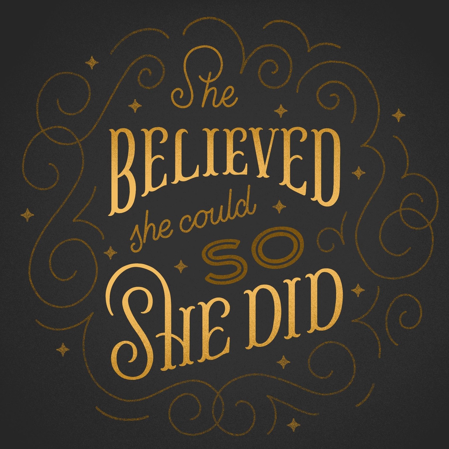 She Believed She Could So She Did - image 1 - student project