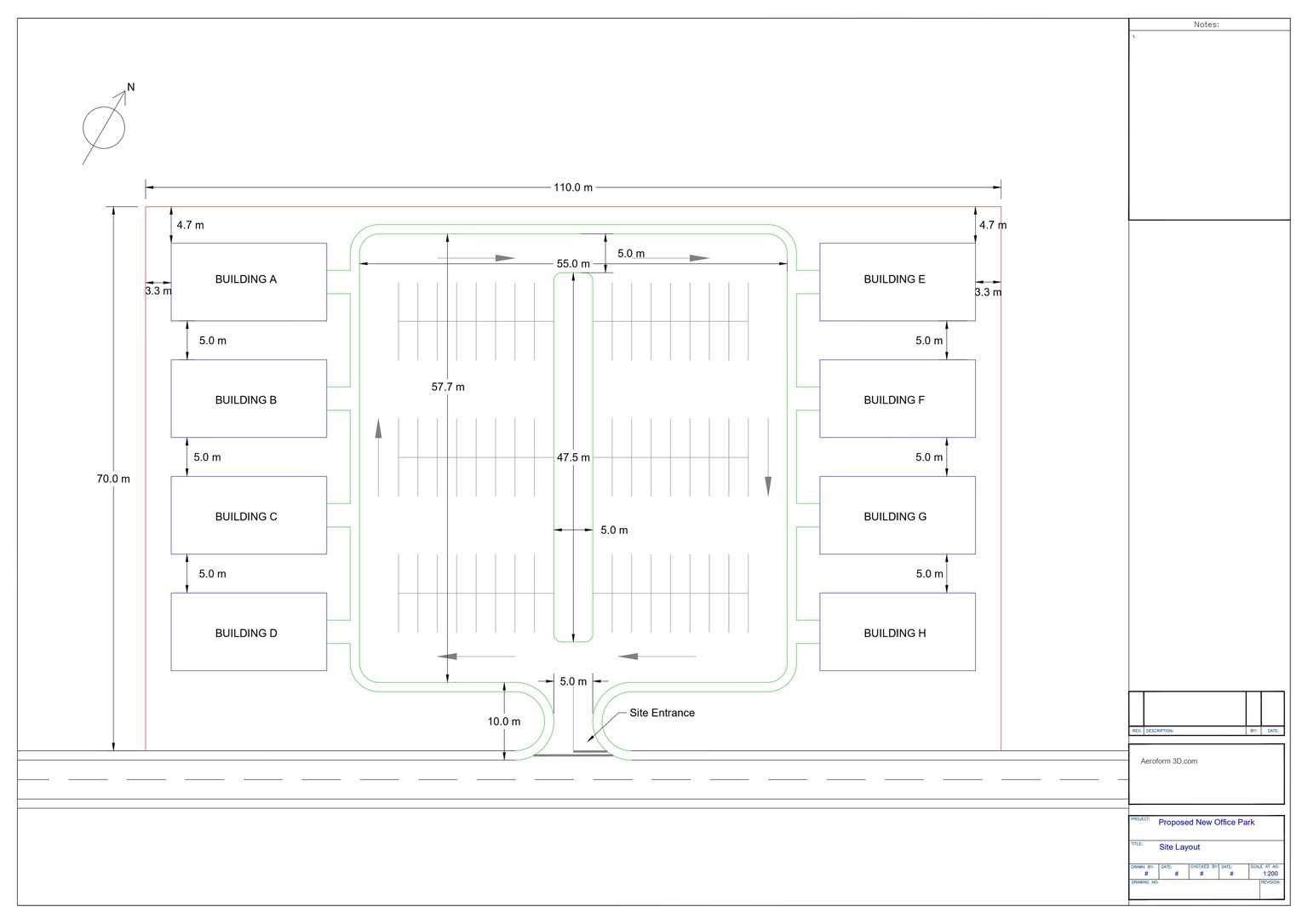 Office Park Project - image 6 - student project