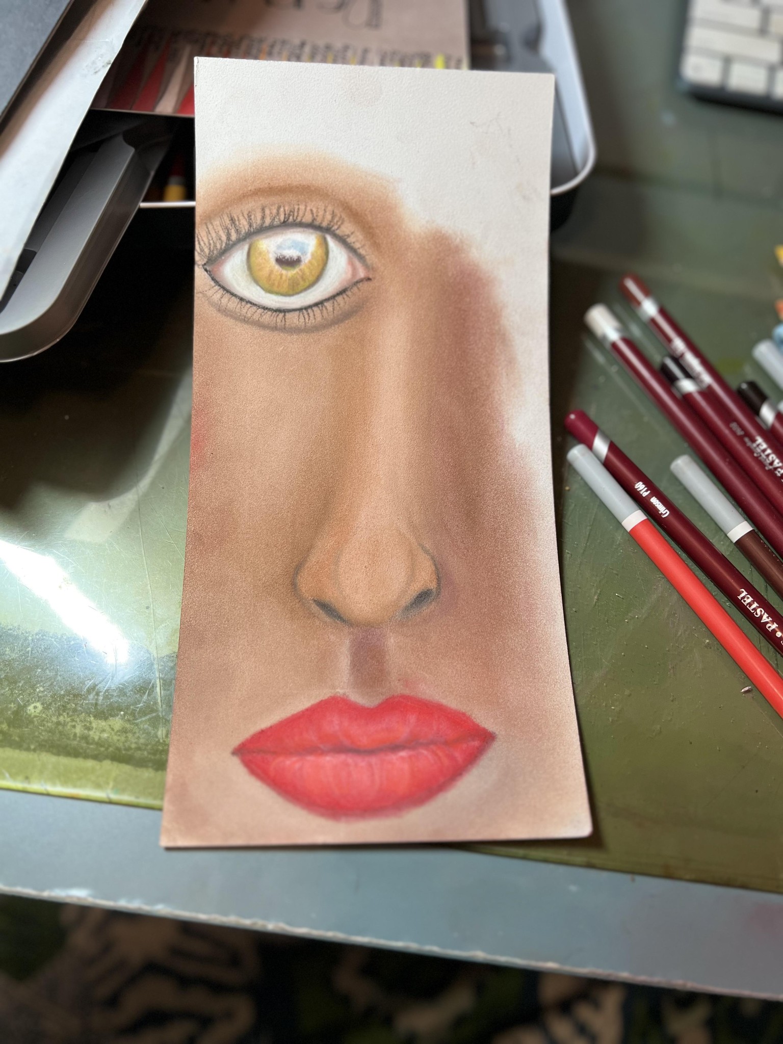 5 step Eyes, Nose, and Mouth Study - image 1 - student project