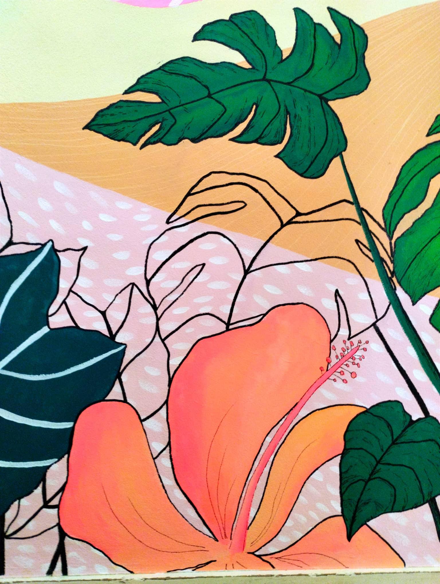 My First Mural Made in a Restaurant in Town! - image 5 - student project