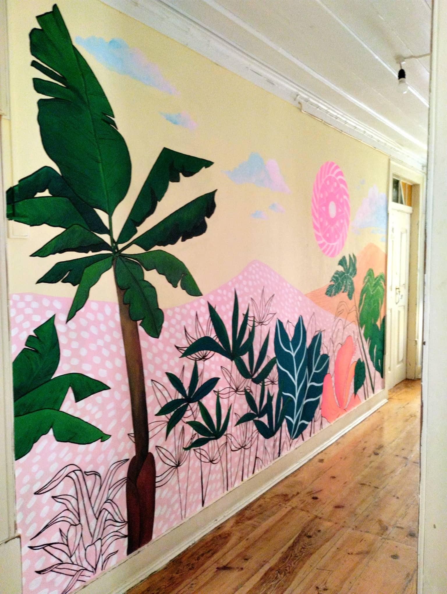 My First Mural Made in a Restaurant in Town! - image 2 - student project