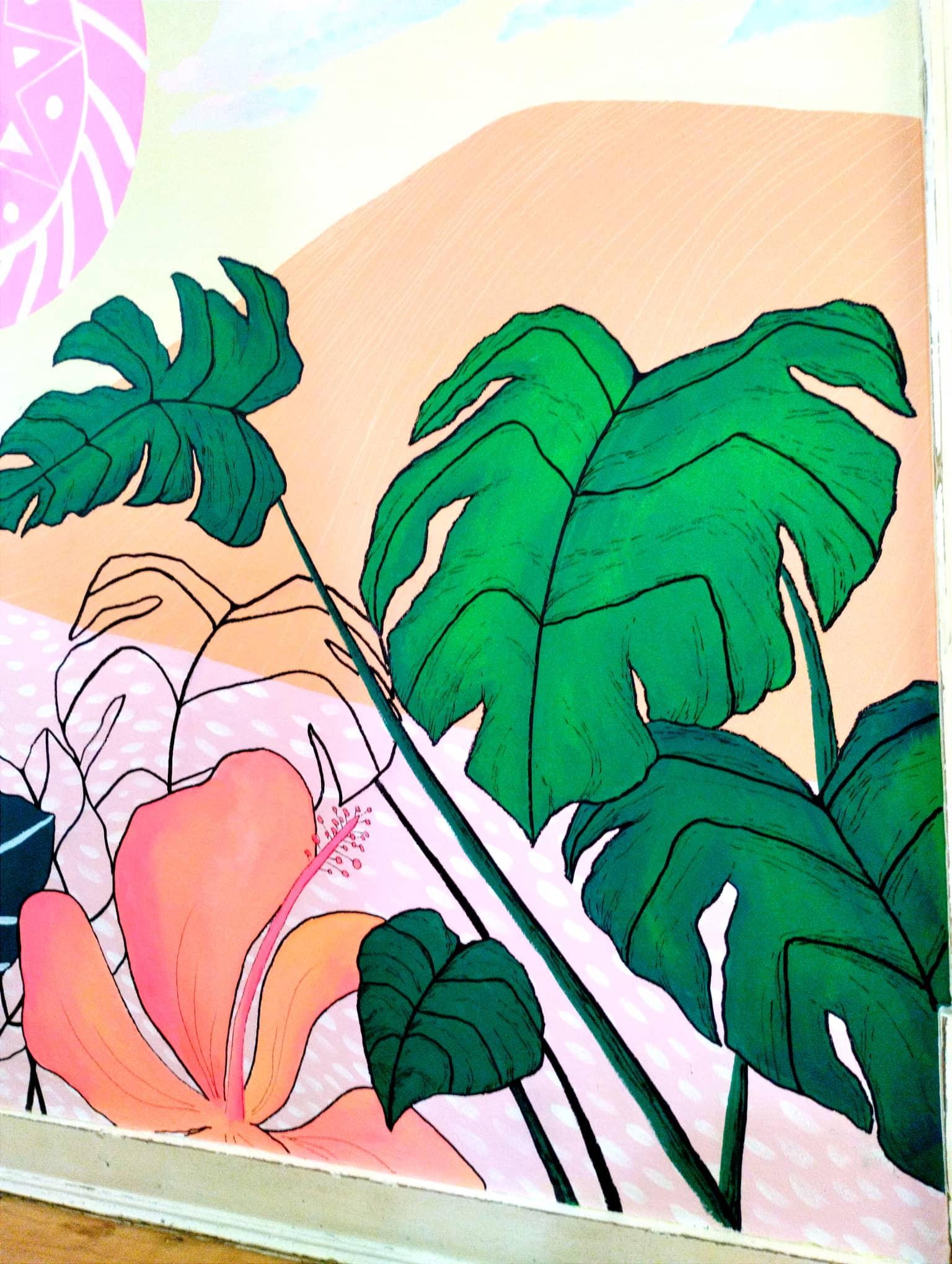 My First Mural Made in a Restaurant in Town! - image 4 - student project