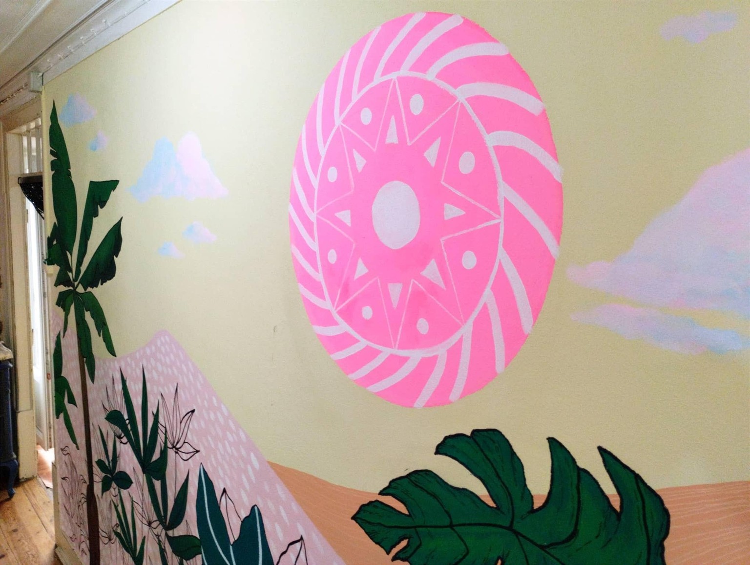 My First Mural Made in a Restaurant in Town! - image 7 - student project