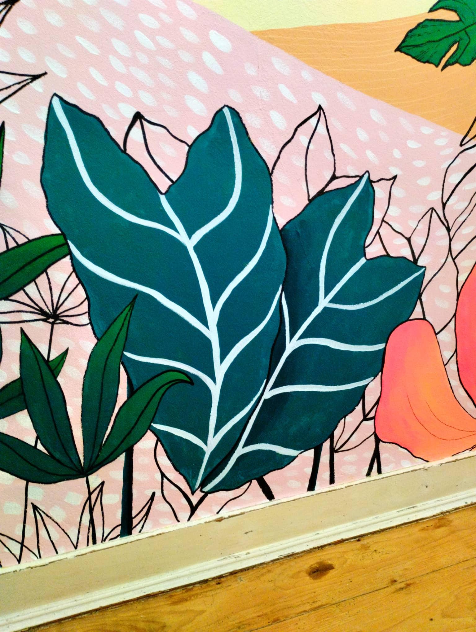 My First Mural Made in a Restaurant in Town! - image 6 - student project
