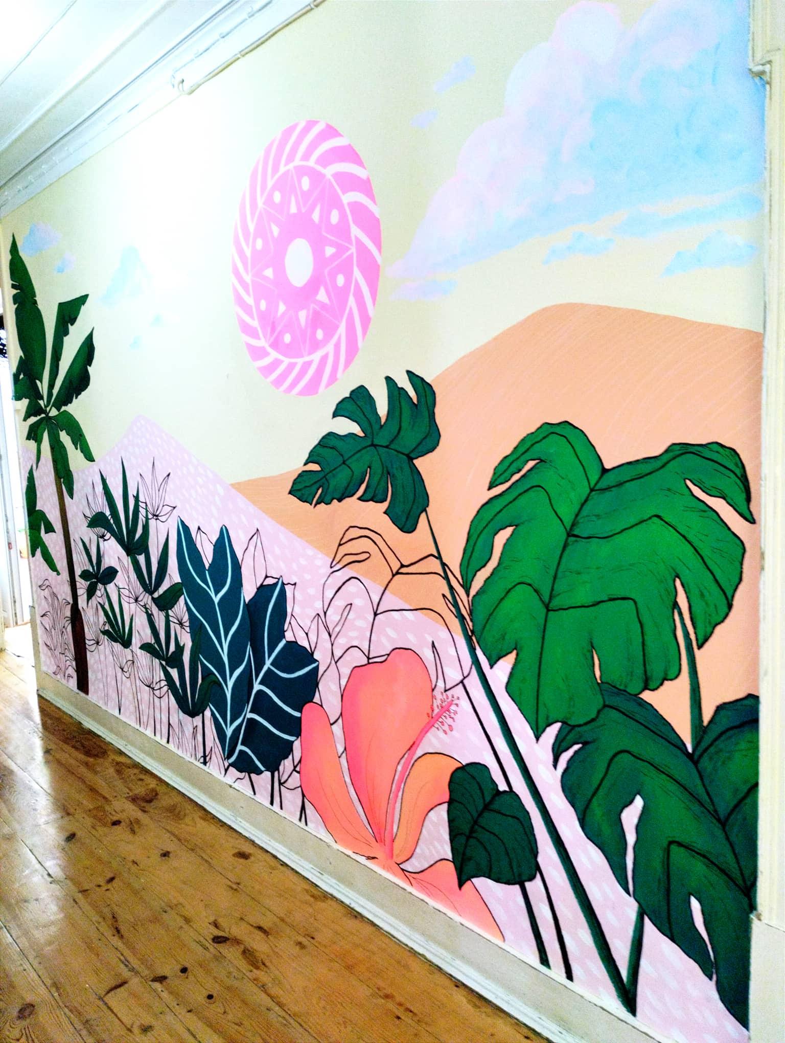 My First Mural Made in a Restaurant in Town! - image 3 - student project