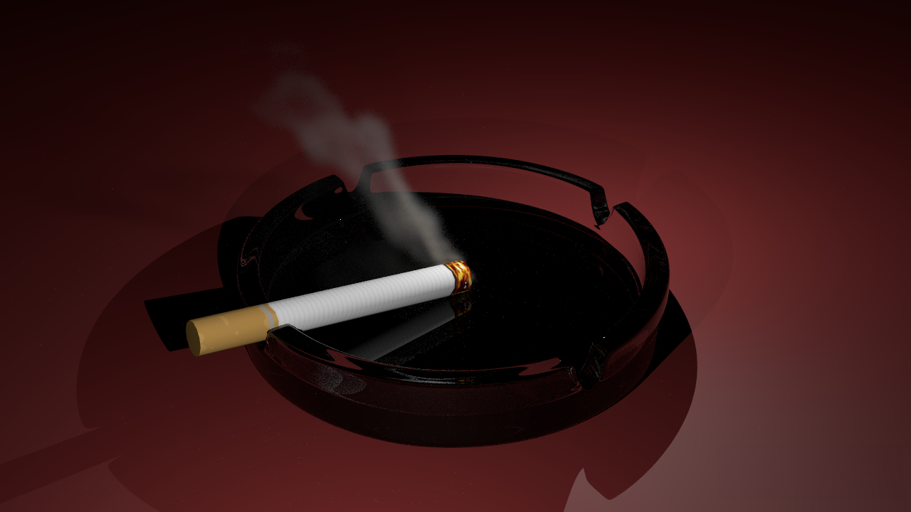 First Hour - Houdini Cigarette - image 1 - student project