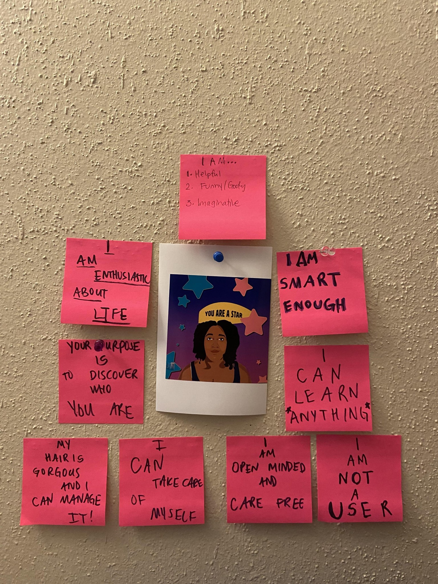 Affirmation stickies - image 1 - student project