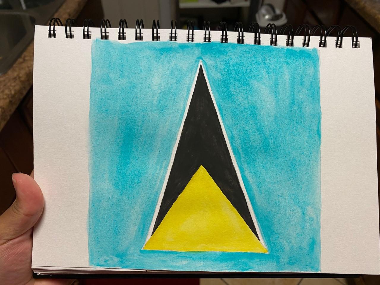 St Lucia Map - image 2 - student project