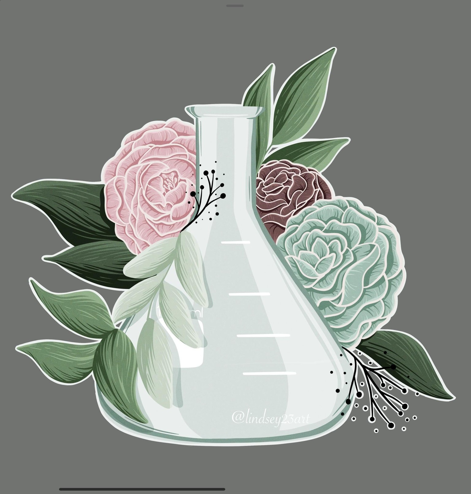 Floral Illustration - image 4 - student project