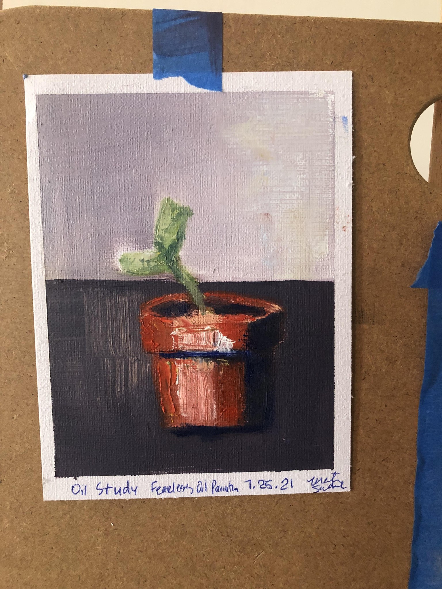 Tiny Plant in Vase - image 1 - student project