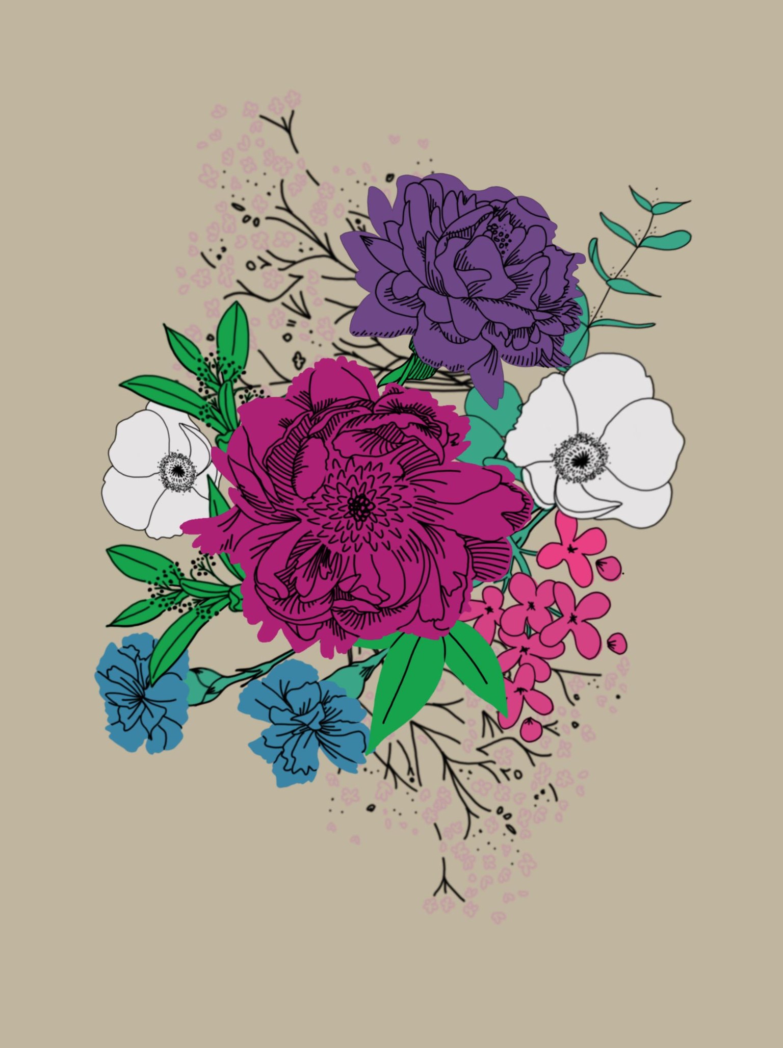 Spring Bouquet - image 3 - student project