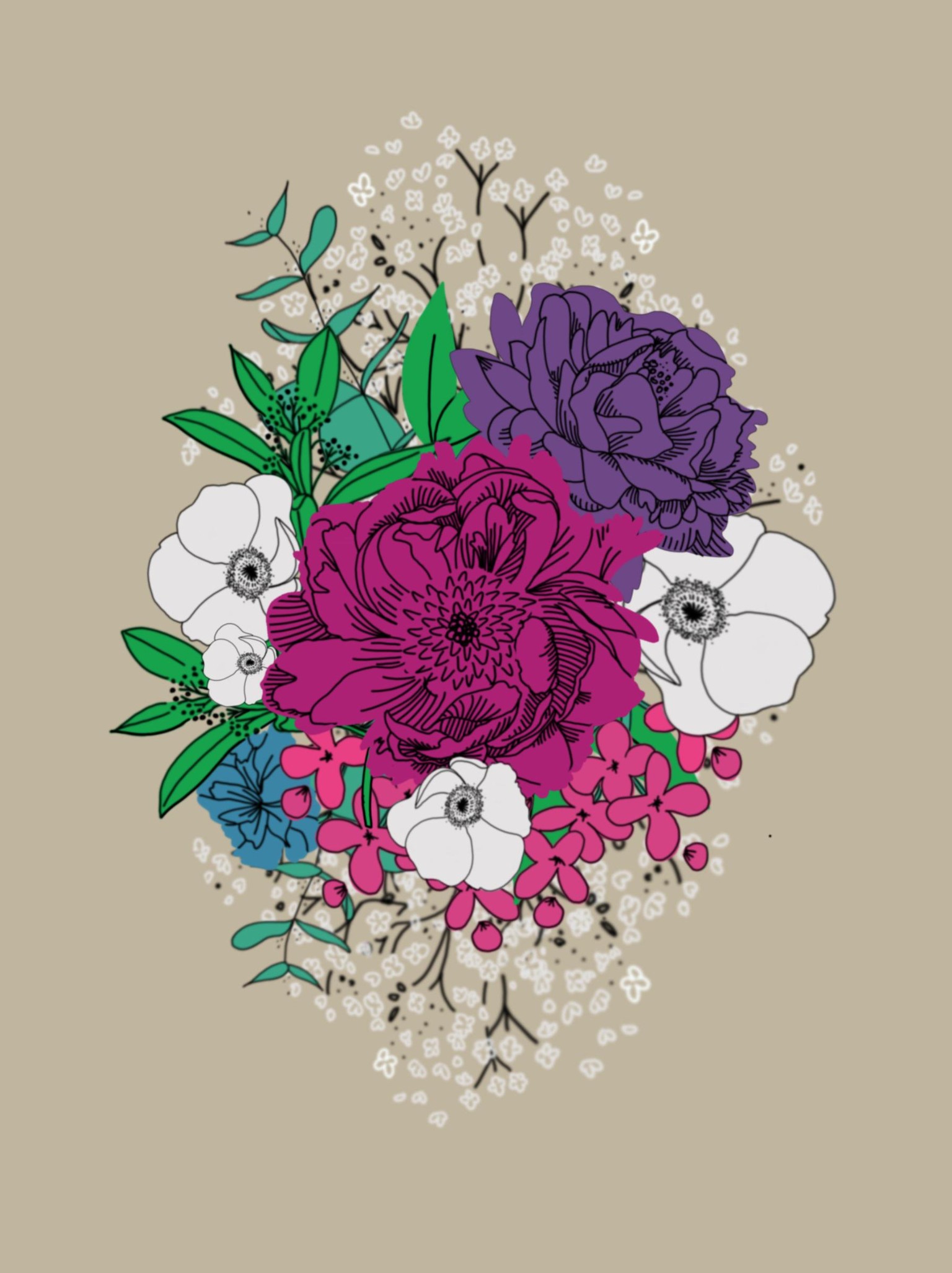 Spring Bouquet - image 5 - student project