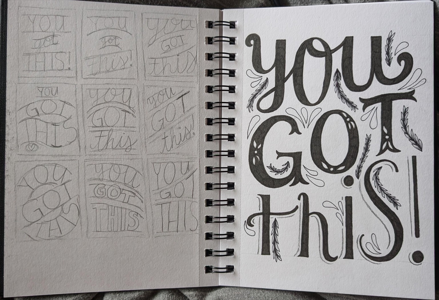 KDP Hand lettering - image 6 - student project