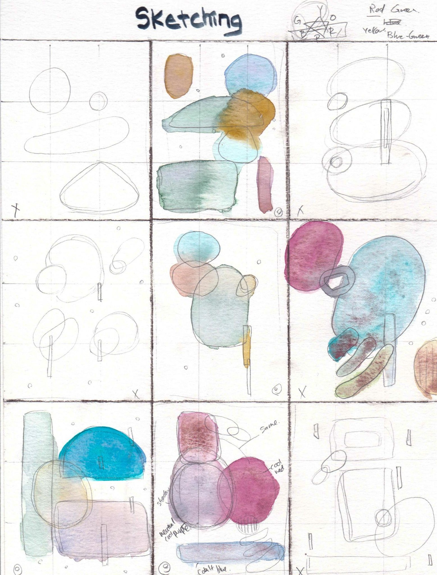 Creating Harmonious Artworks with Leftover Paint - image 3 - student project