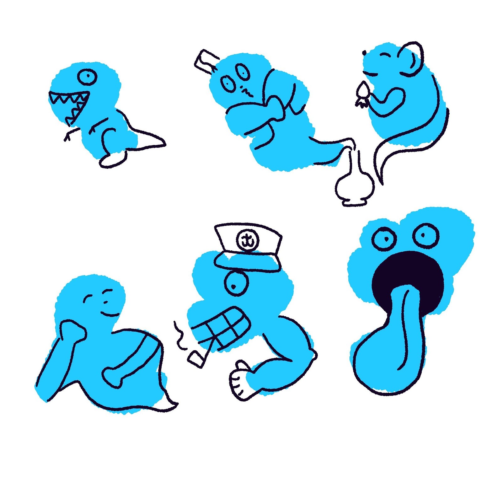 City Monsters - Postcards Now Available! - image 2 - student project