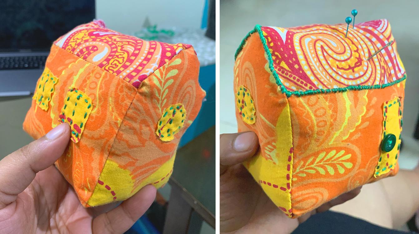 Sewing project 1 : Pin-cushion <3 - image 2 - student project