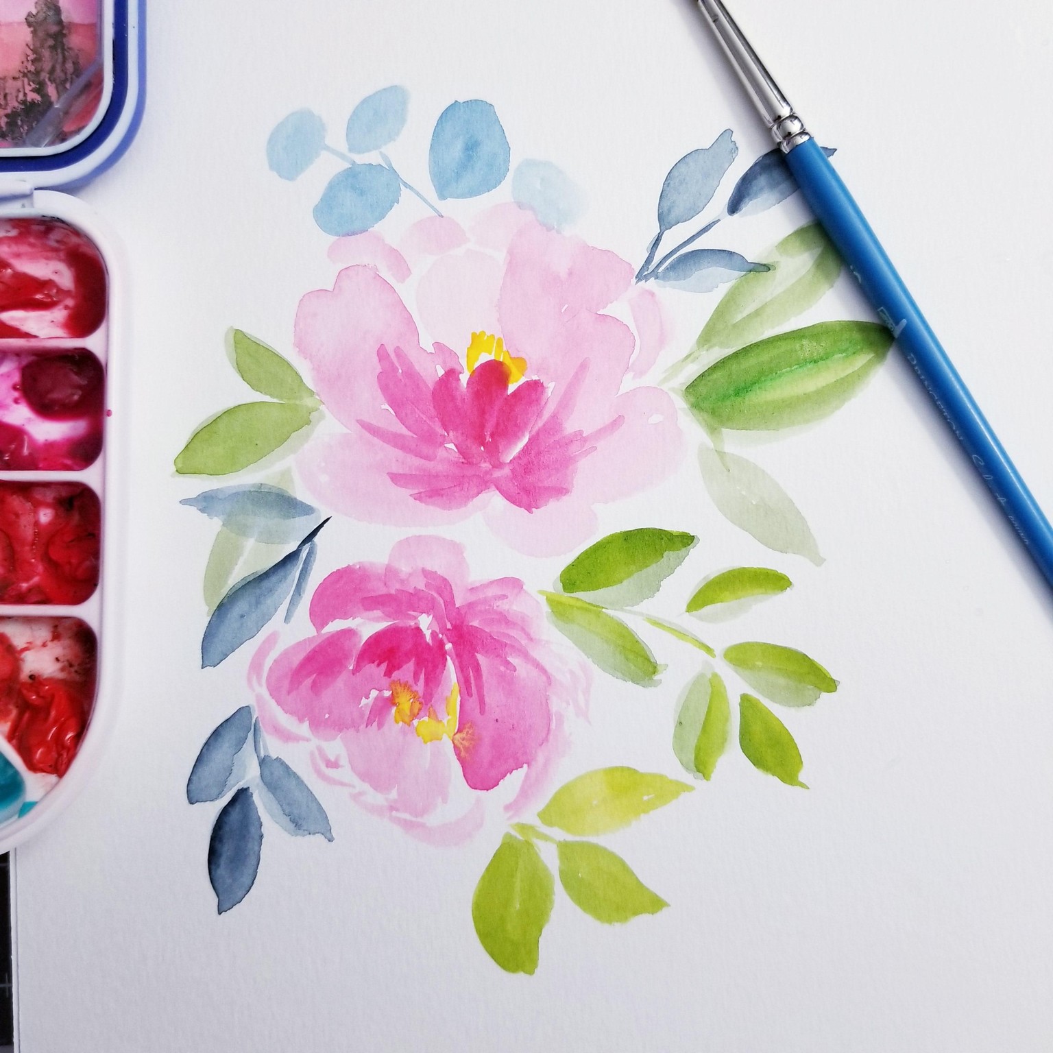 Loose Peonies - image 1 - student project