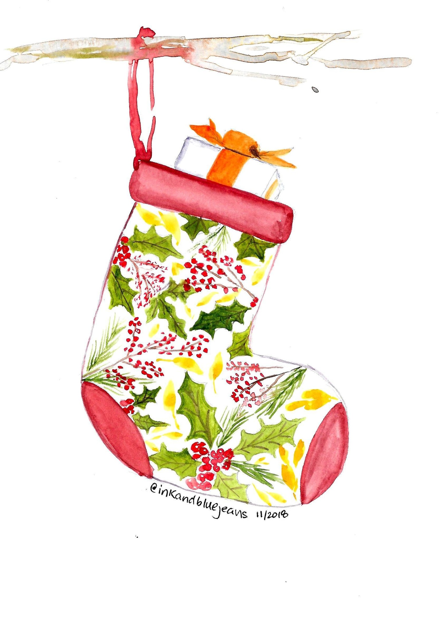 Stuffed Stocking for Christmas - image 1 - student project