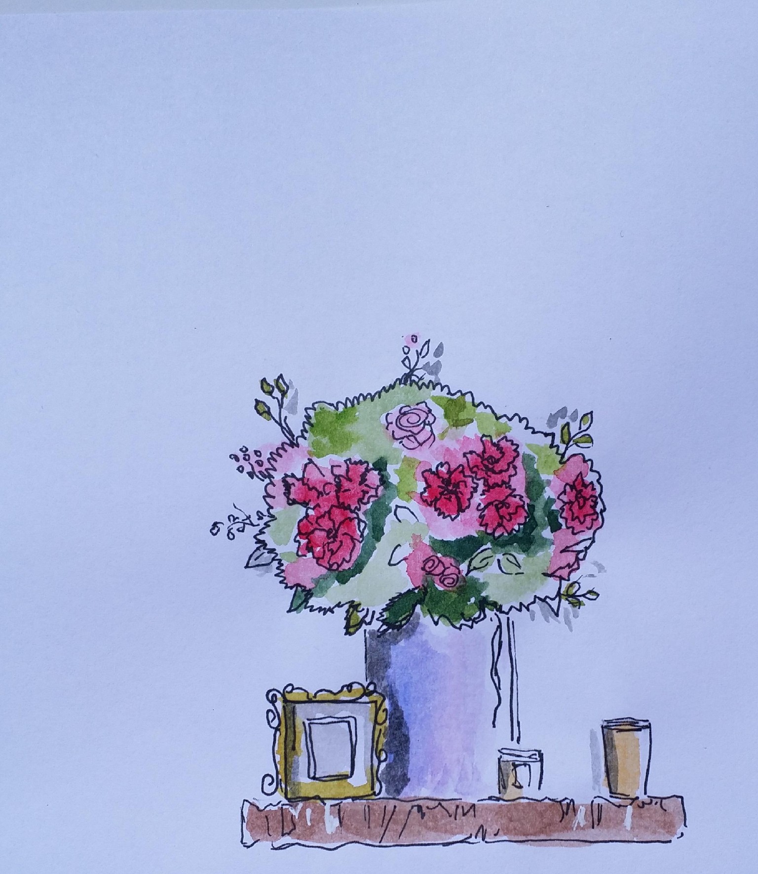 Wedding watercolor - image 3 - student project