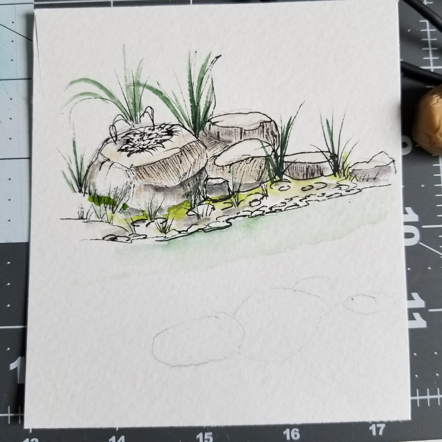 Drawing Rocks - image 2 - student project