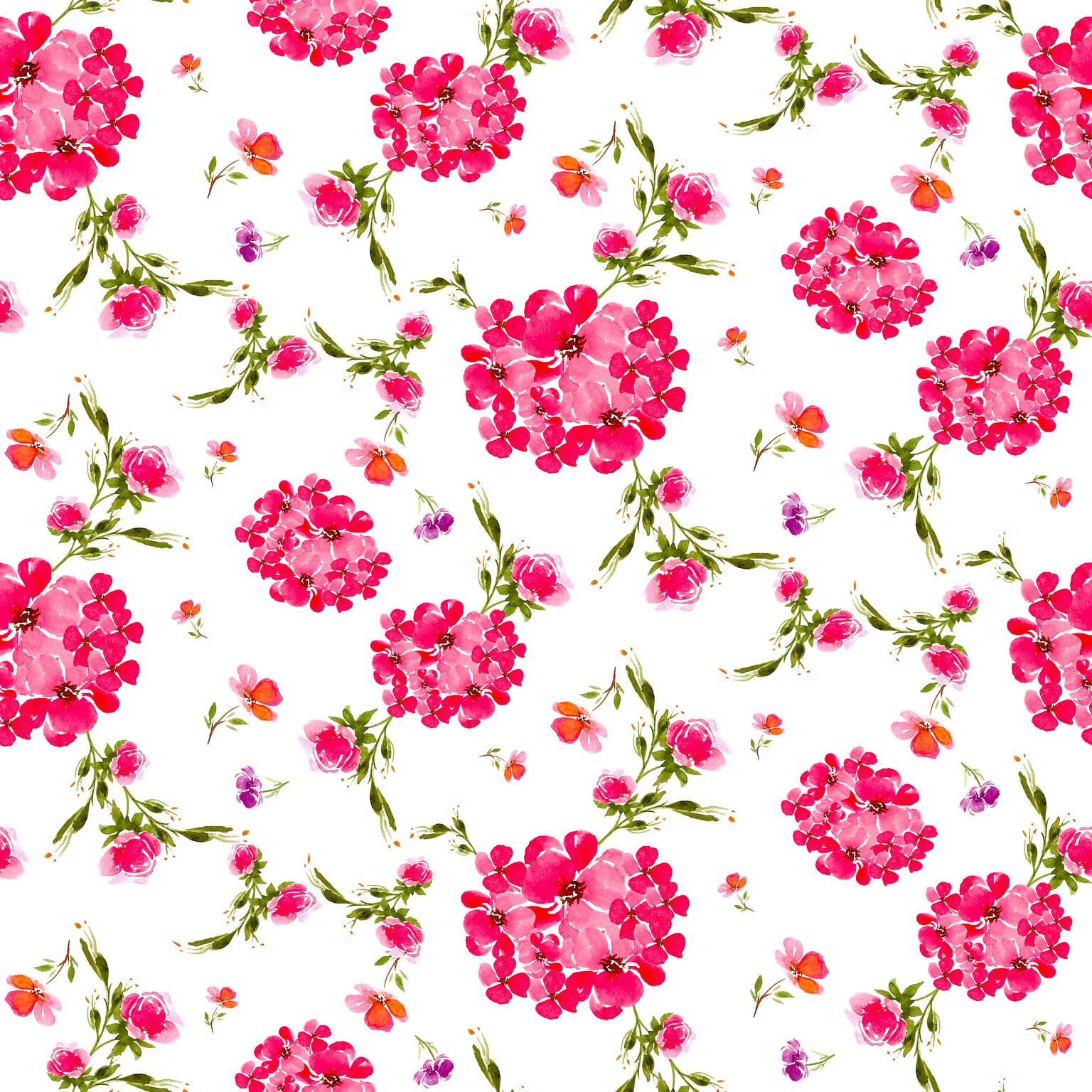 Blossoms Half Drop - image 1 - student project