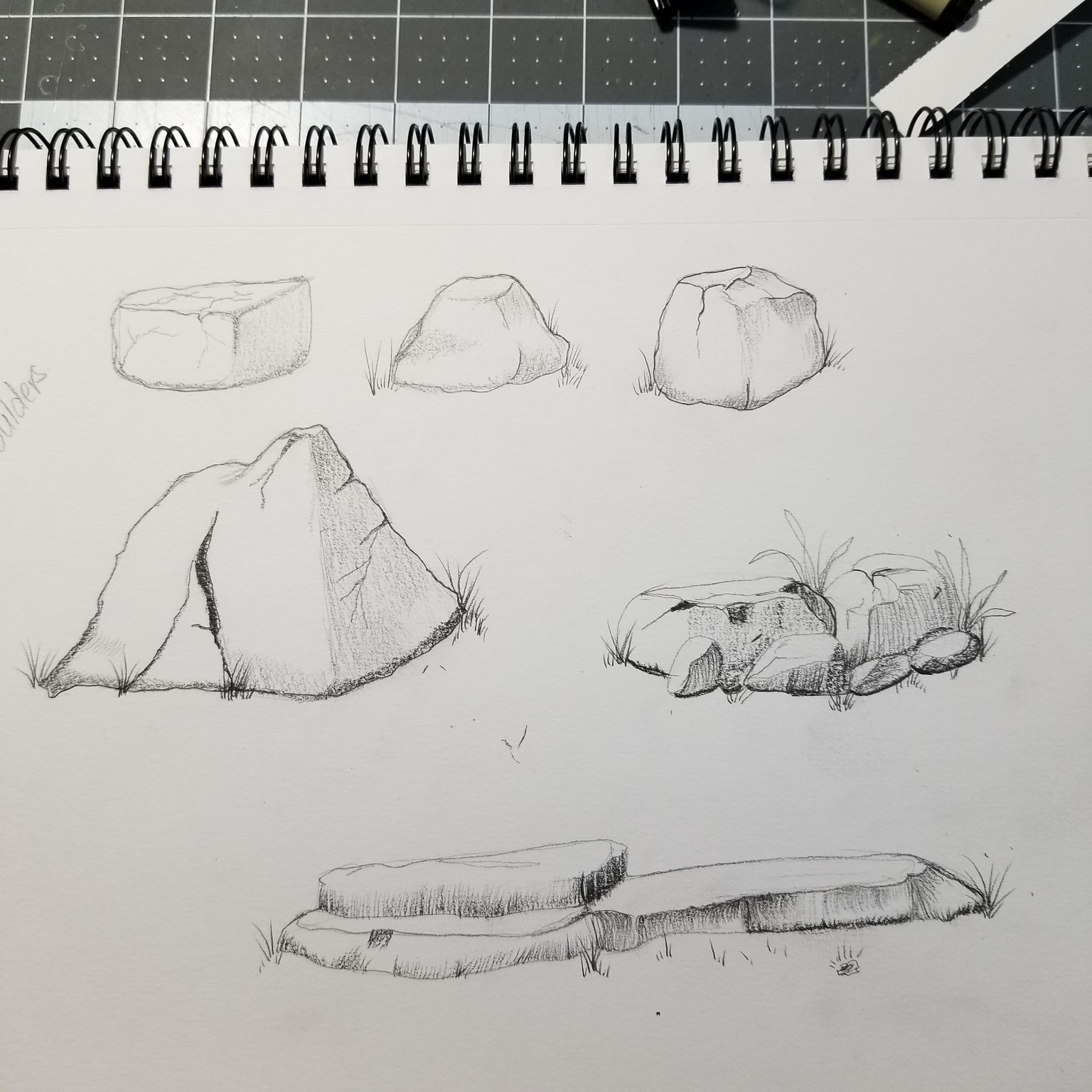 Drawing Rocks - image 1 - student project