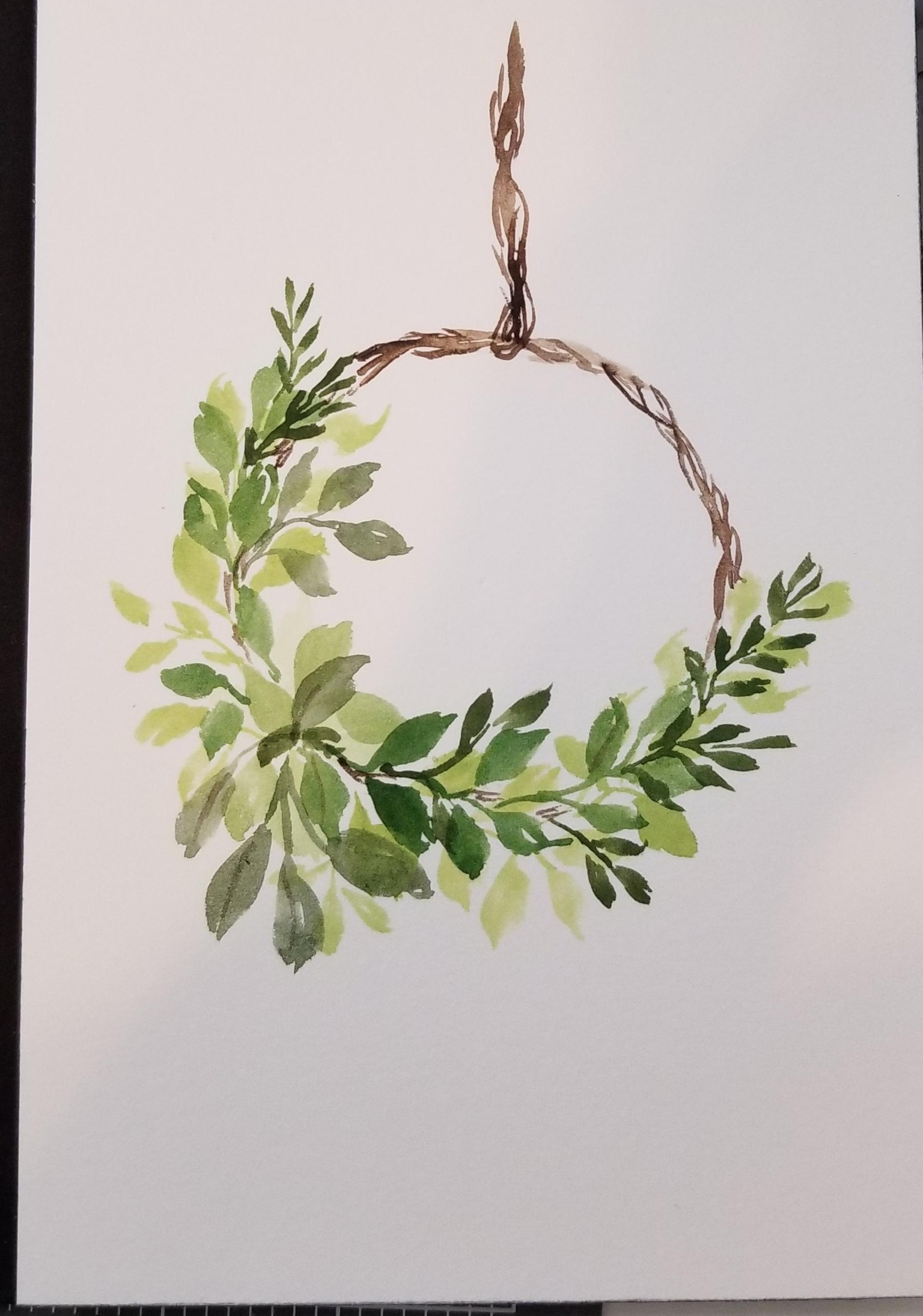 Leave Wreath - image 1 - student project