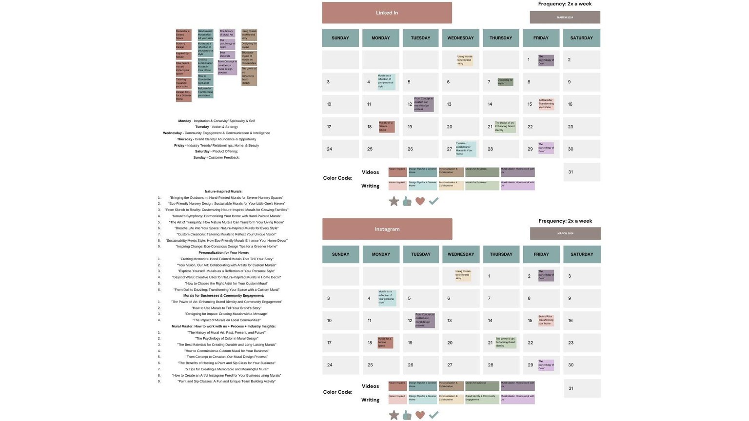 Content Calendar & User Persona March 2024 - image 2 - student project