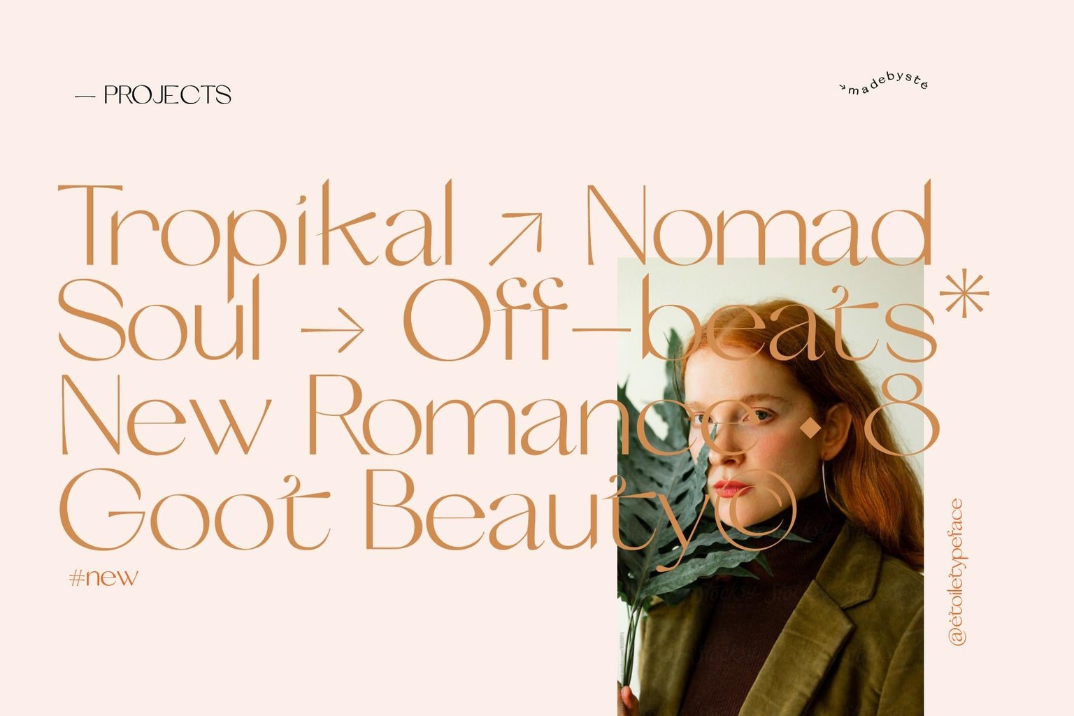 Etoile typeface - image 2 - student project