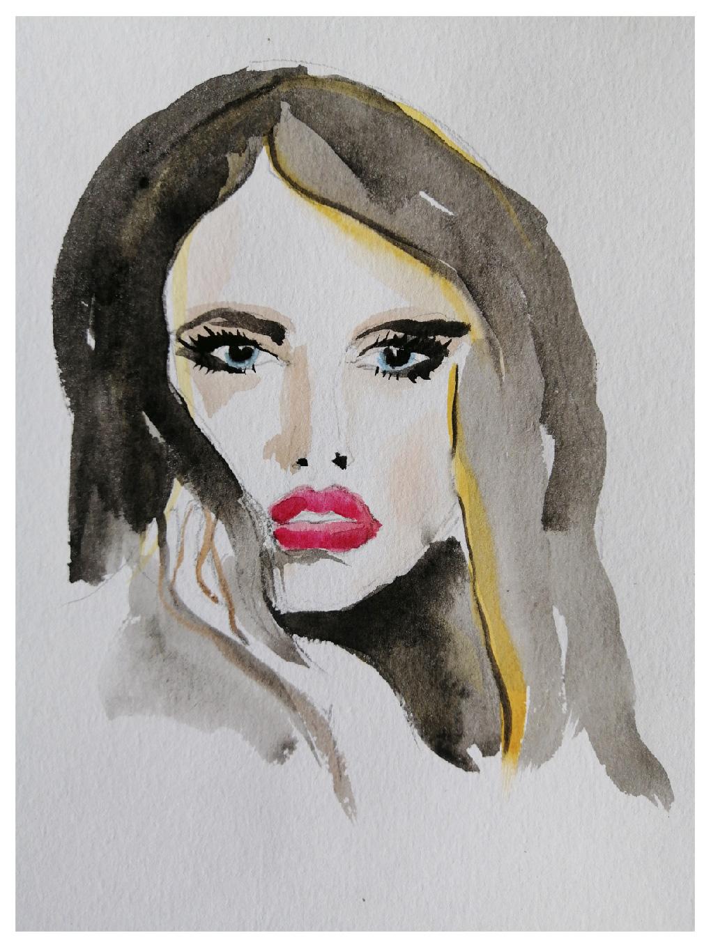 Glam faces - image 1 - student project