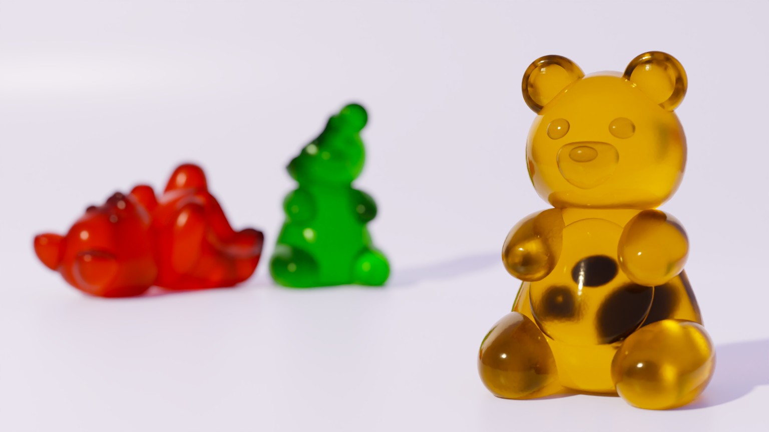 My half-eaten gummy bears - image 1 - student project