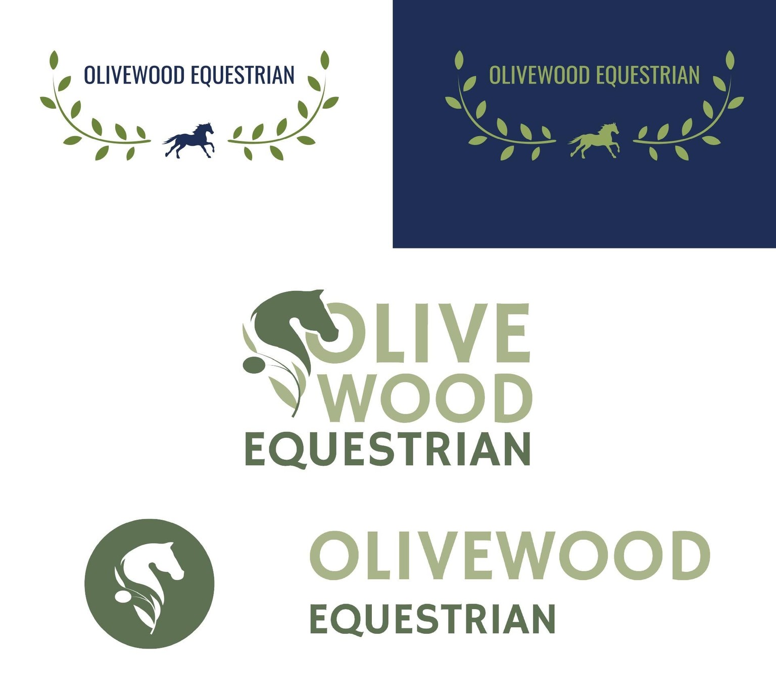 Olivewood Equestrian Rebrand - image 1 - student project