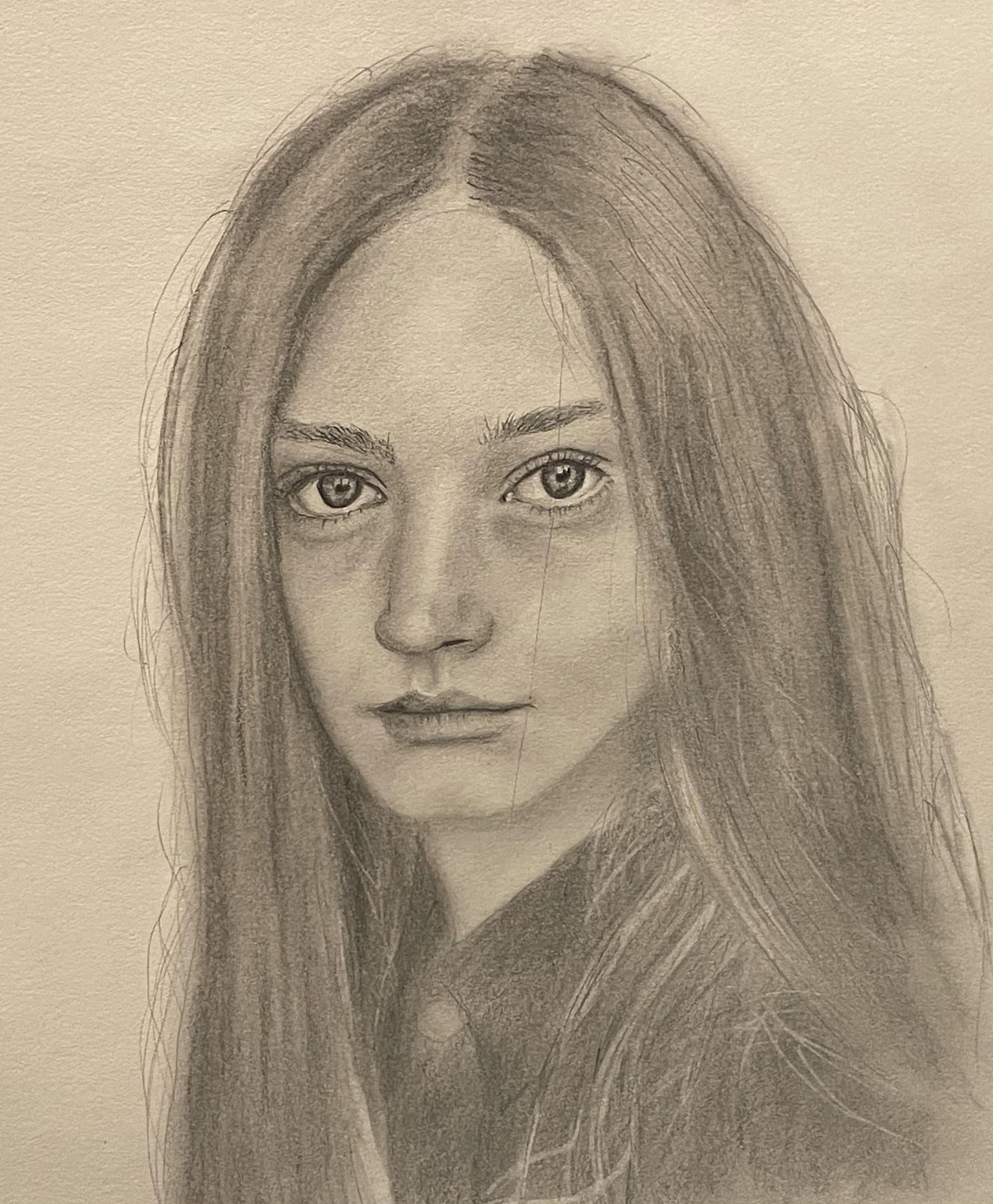 Draw realistic pencil portraits - image 1 - student project