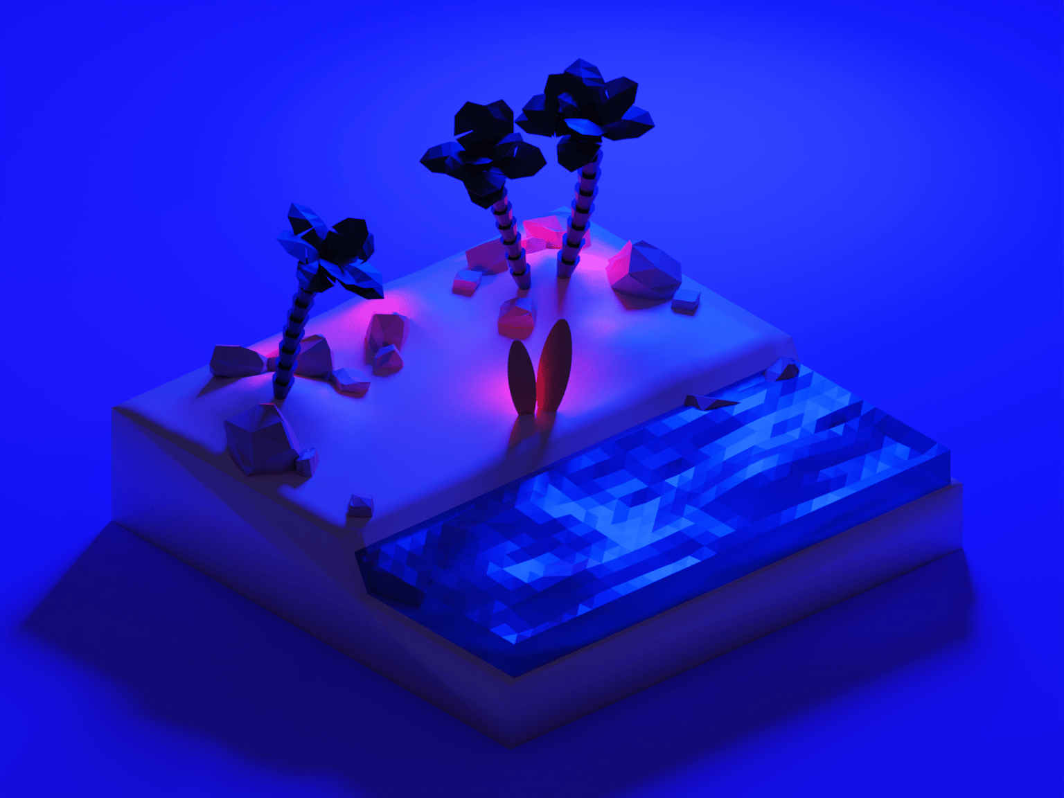 3D Beach+Room - image 2 - student project