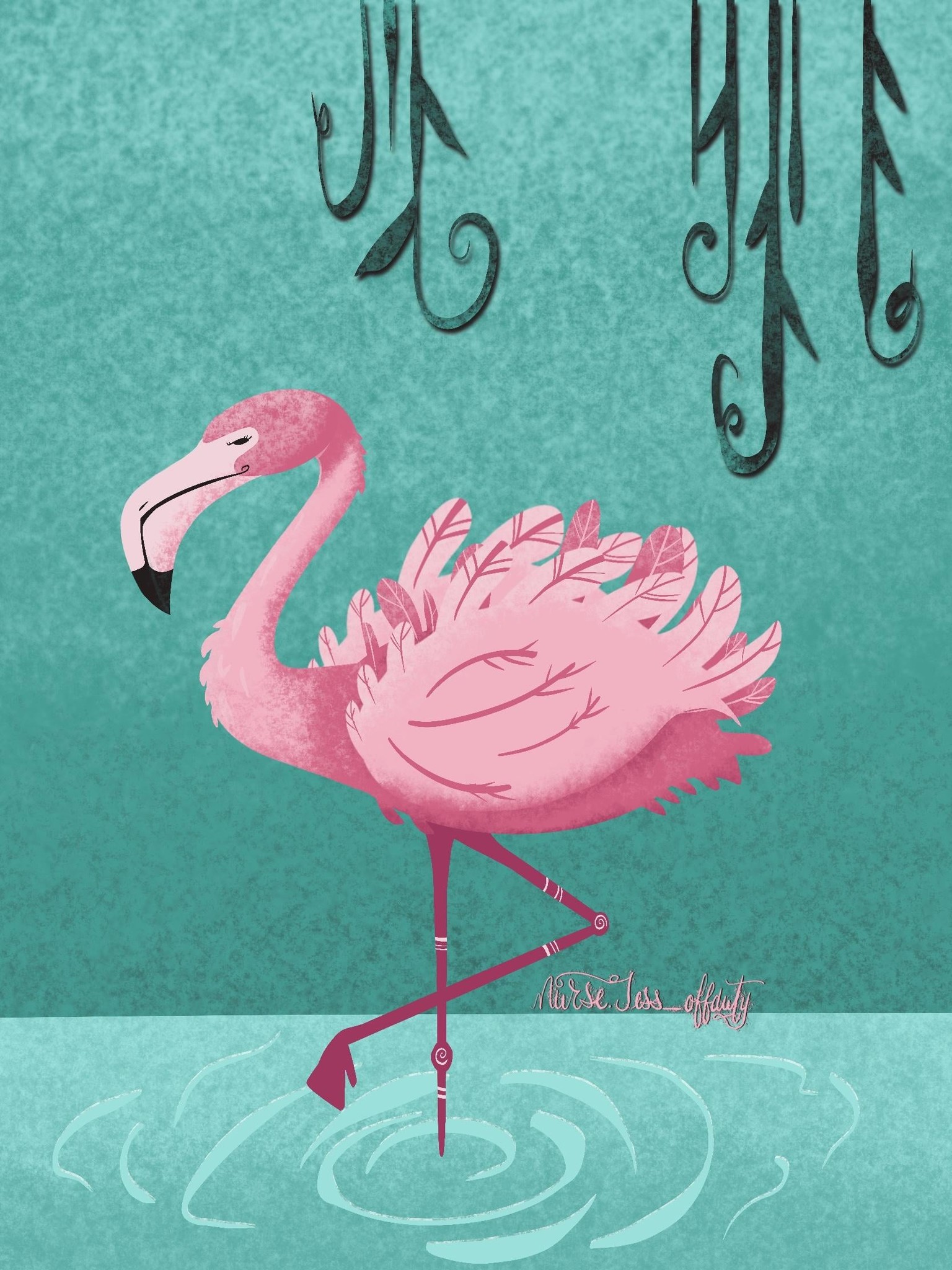 Flamingo - image 1 - student project