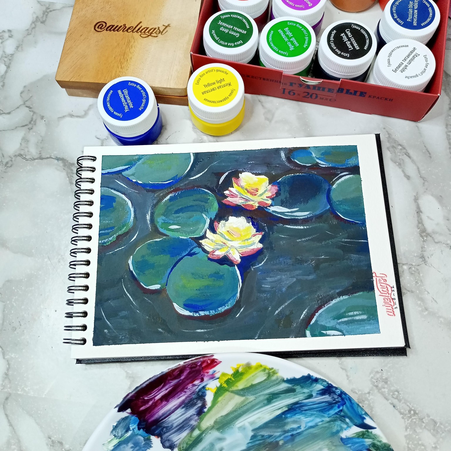 Water Lilies - image 1 - student project
