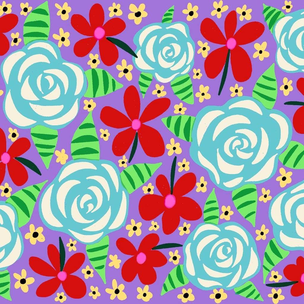 Drawing Flower with Paper53 - image 5 - student project