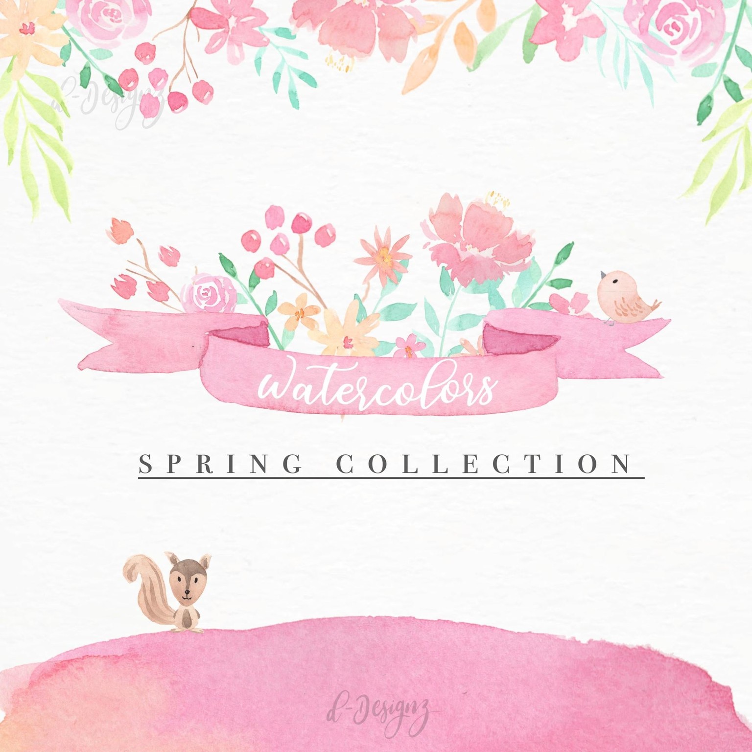 Watercolors Spring Collection - image 1 - student project