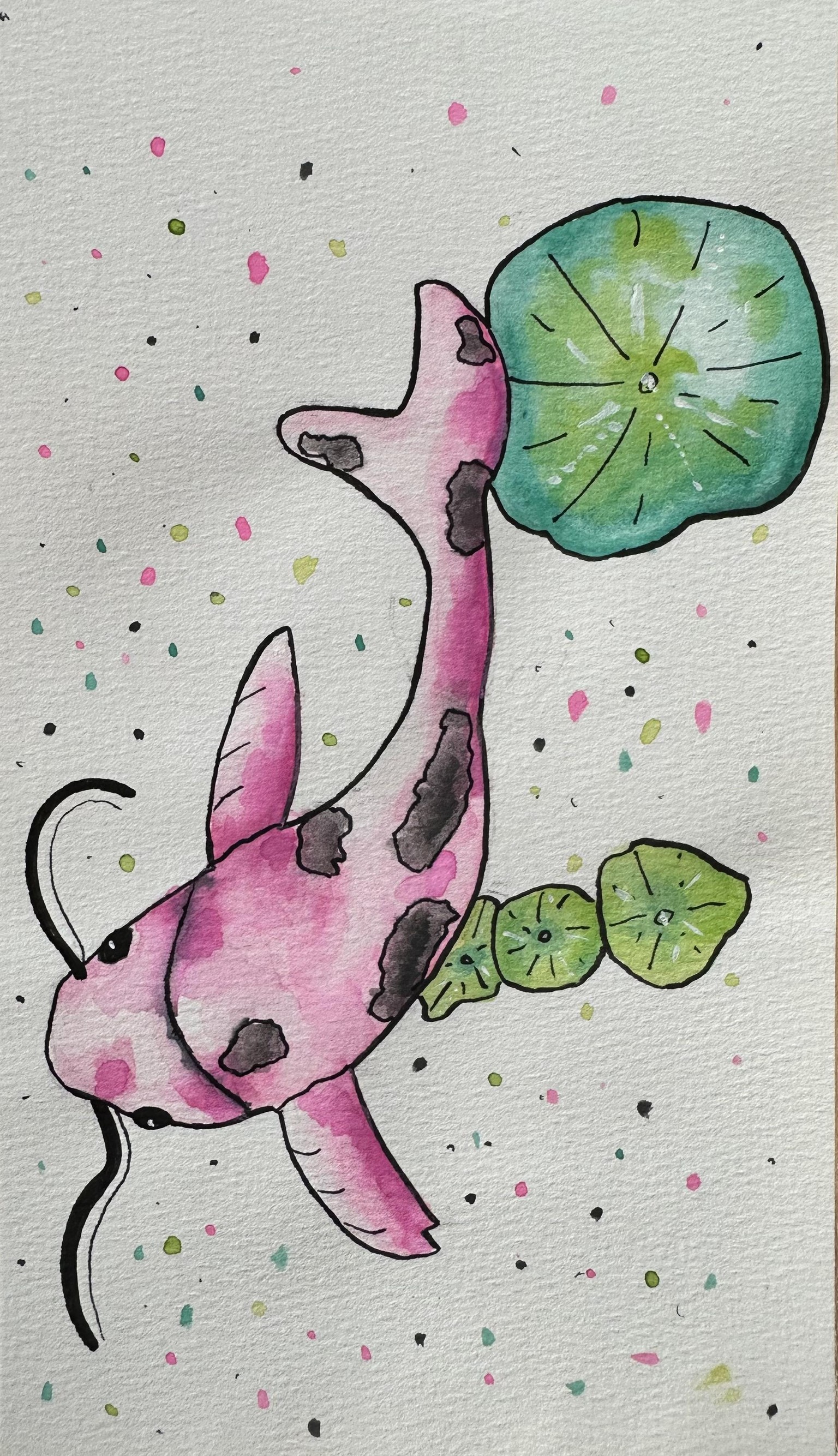 Koi fish - image 1 - student project
