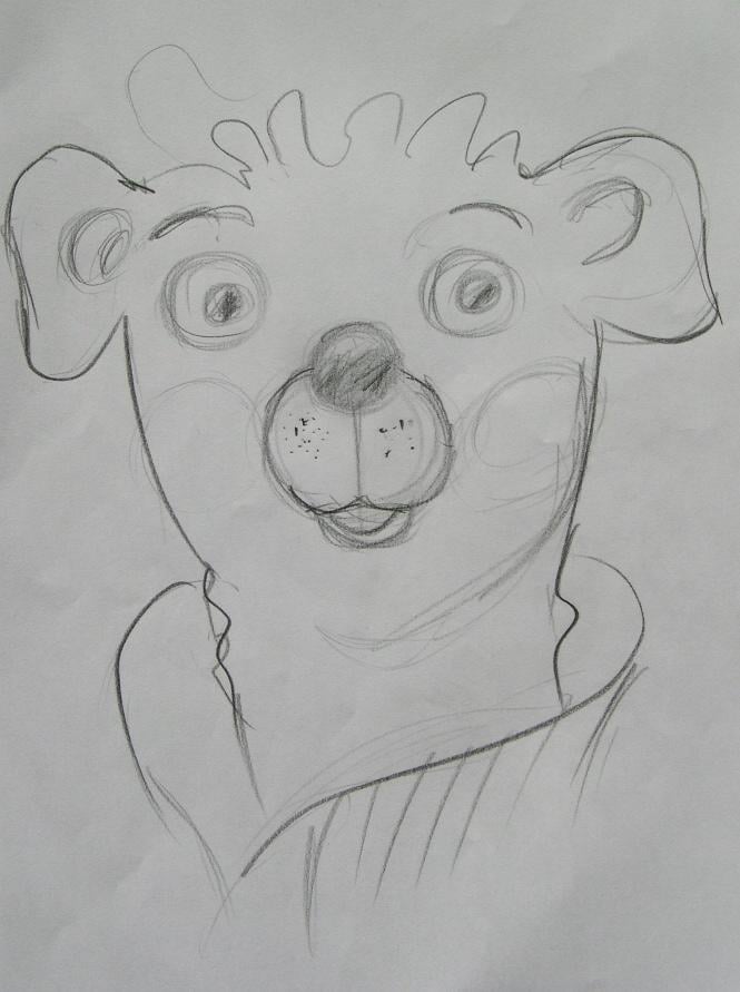 puppies and some flat brushes ) - image 4 - student project