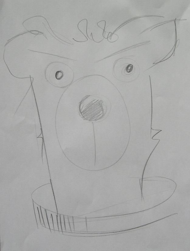 puppies and some flat brushes ) - image 5 - student project