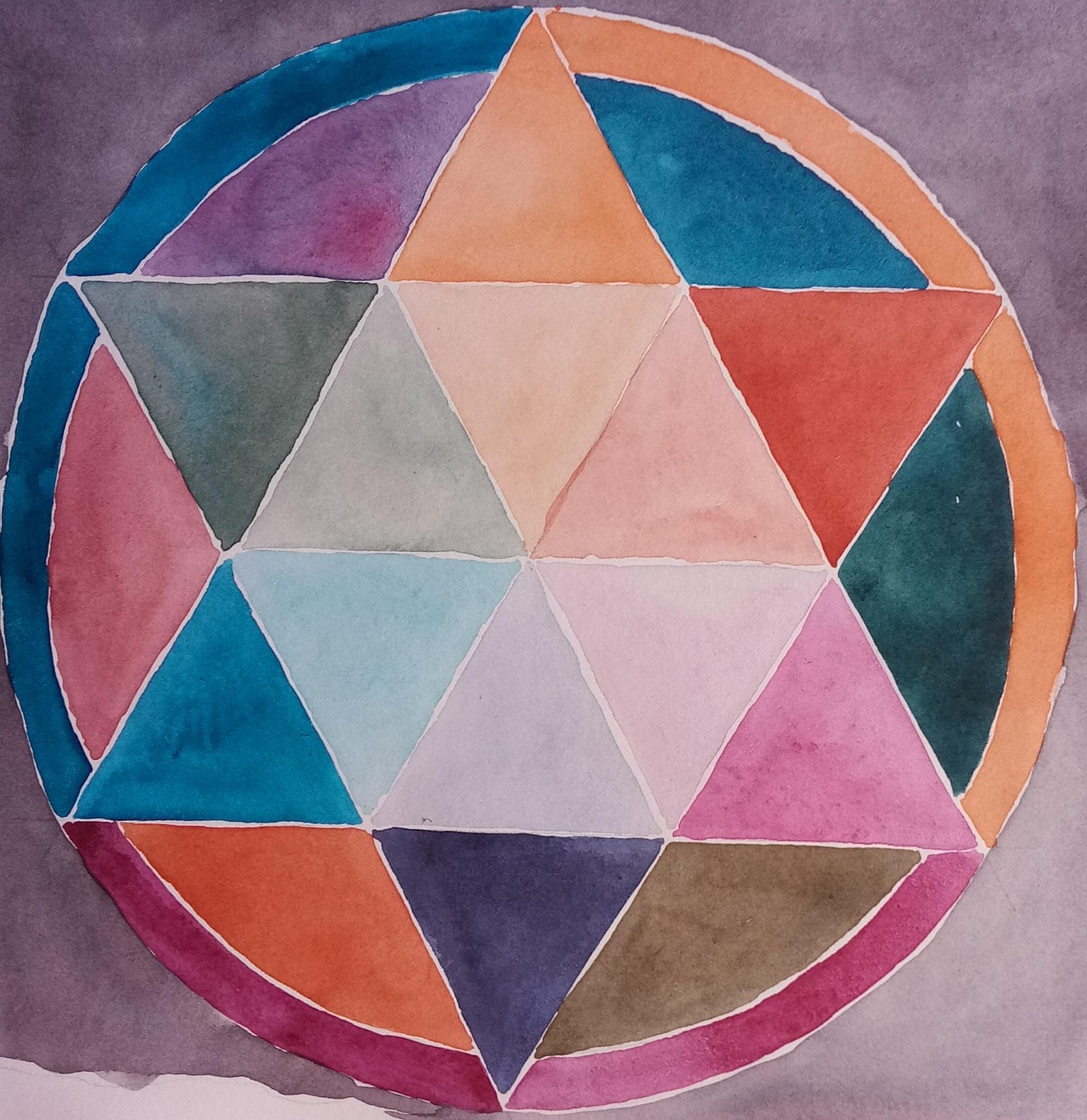 Color Wheel Mandala: Part I - image 3 - student project