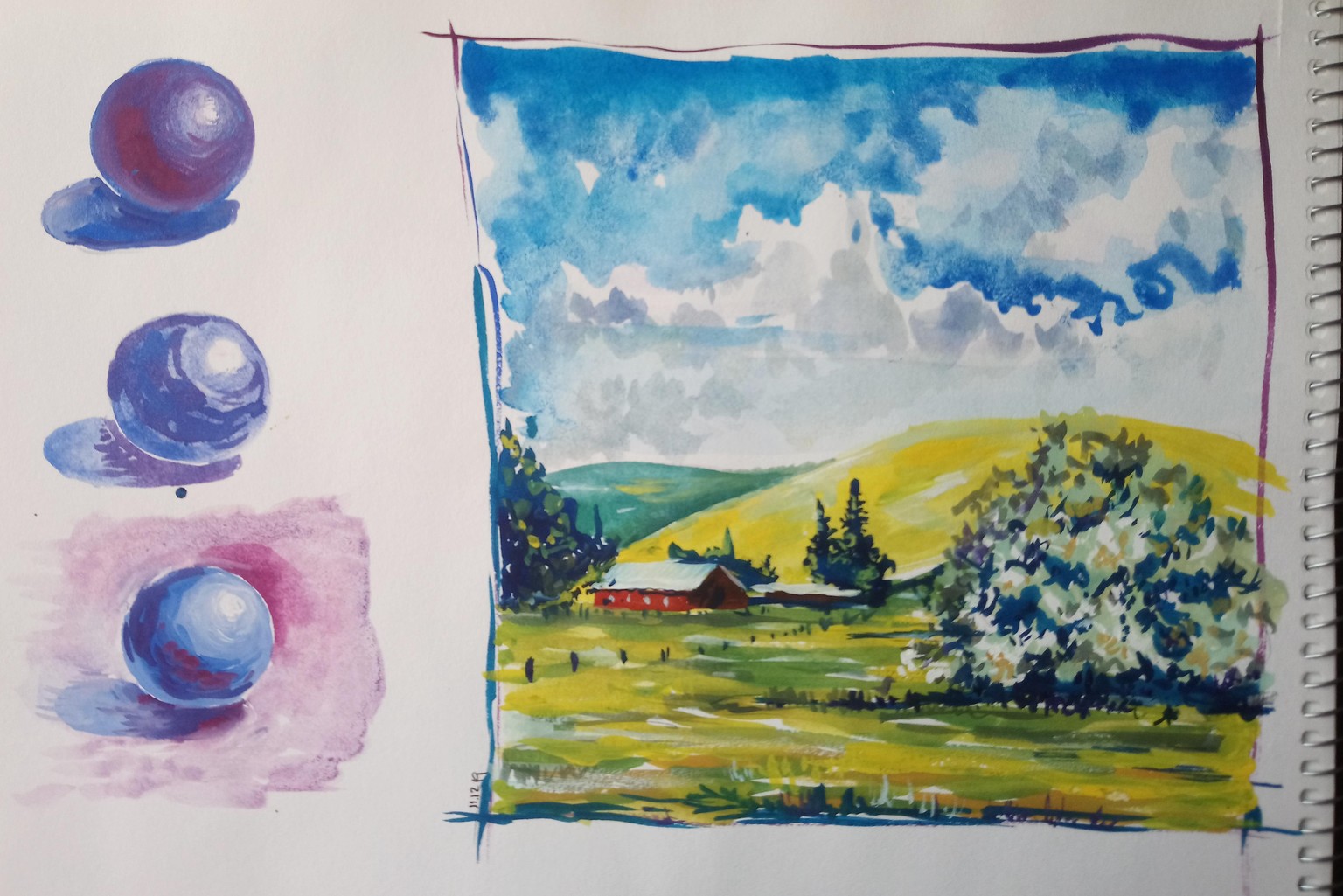Painting with Gouache Made Fun & Easy! - image 1 - student project