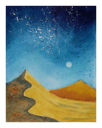 Fun and Easy Watercolour Galaxies - image 3 - student project