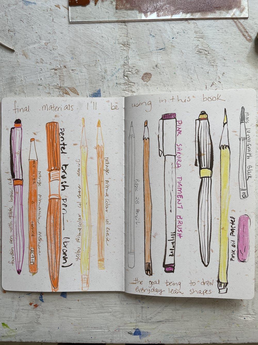 Kimbi's sketchbook - image 2 - student project